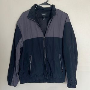 Forever21 Men’s black Colorblock Windbreaker Jacket